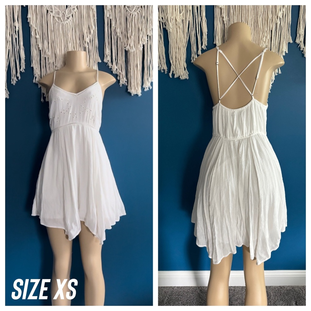Abercrombie white dress